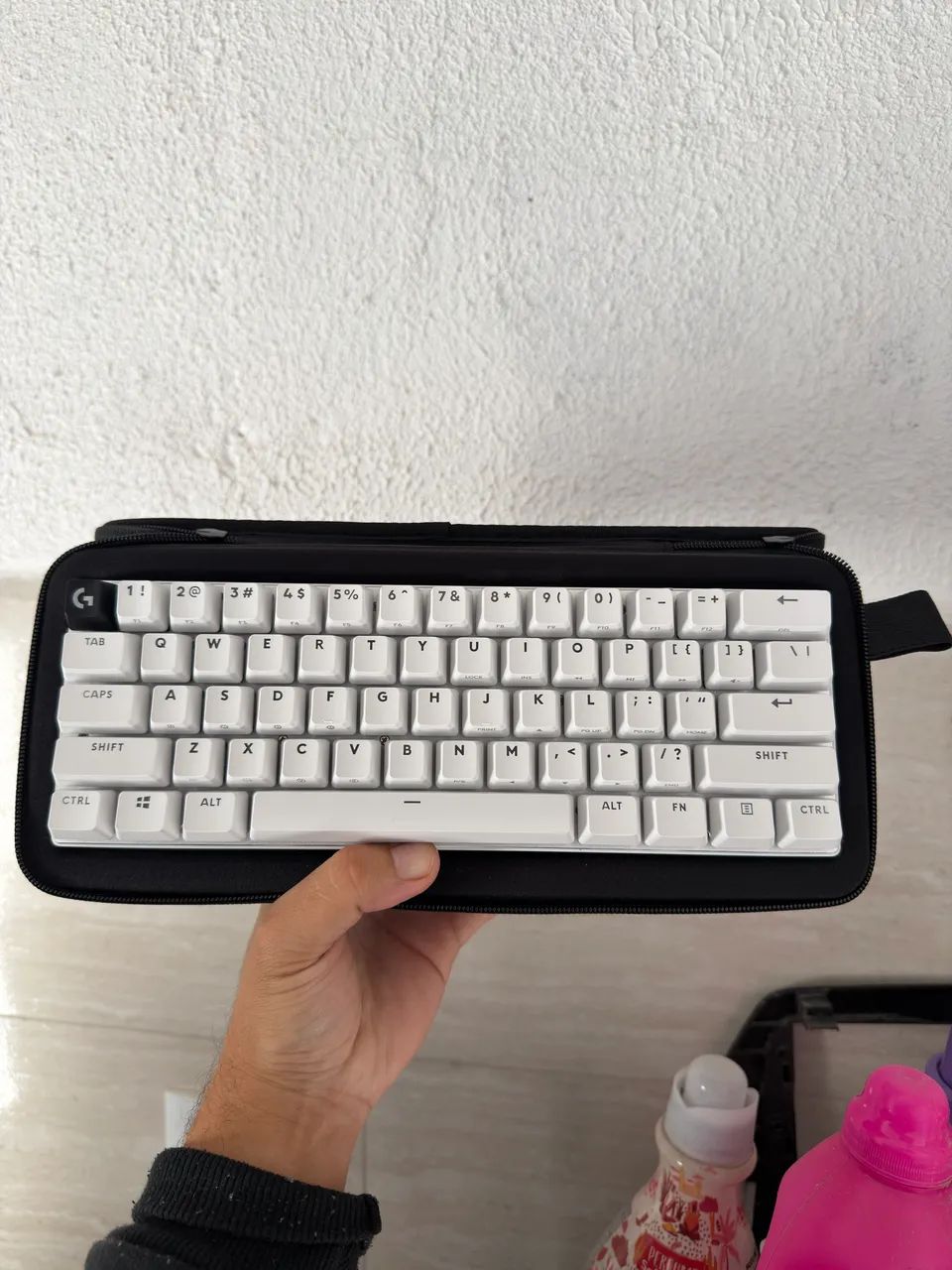 TECLADO LOGITECH G PRO X 60 BRANCO  - Foto 4