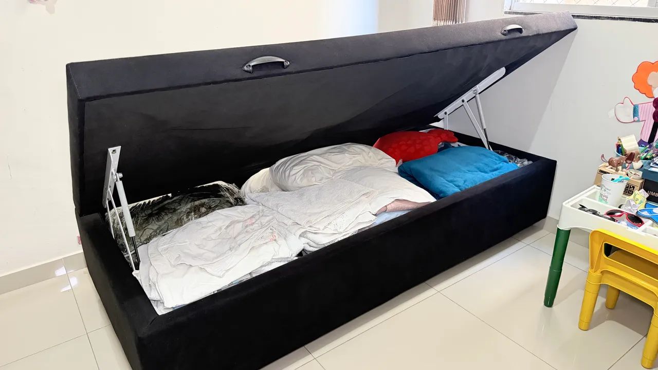 Cama de solteiro box baú  - Foto 3