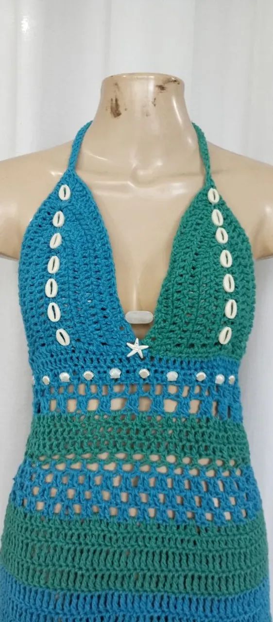 vestido de crochê  - Foto 3