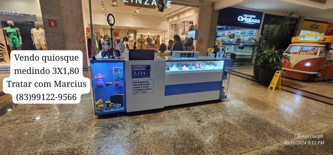 Vendo quiosque espositor pronto para qualquer negócio  - Foto 2