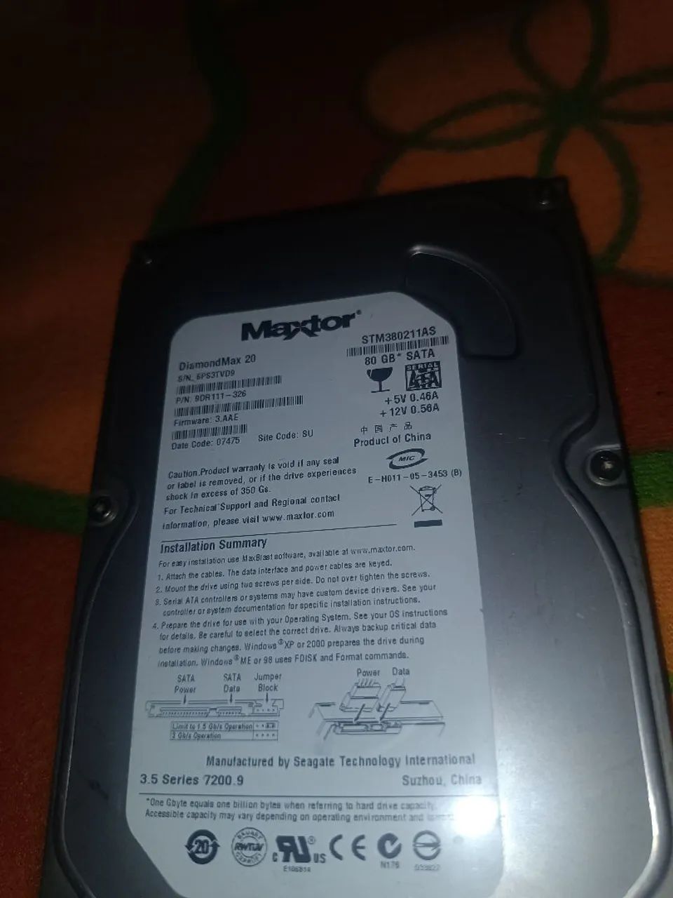 HD 80gb - Foto 2