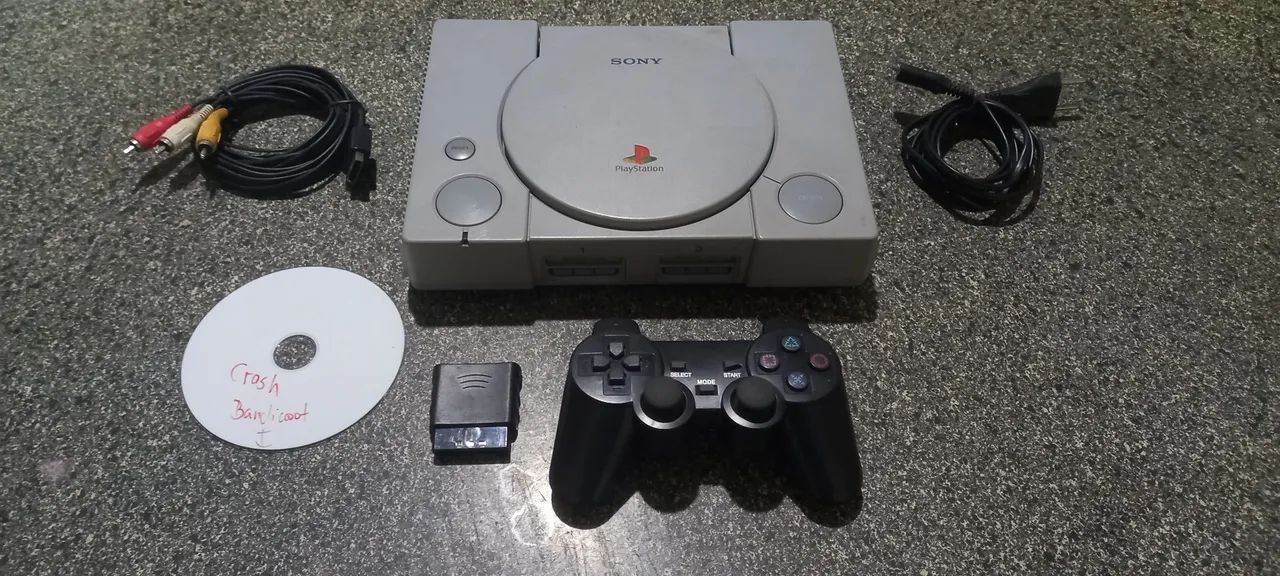 PS1 Fat destravado e funcionando tudo - Foto 3