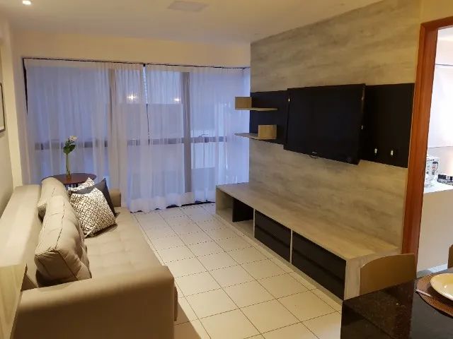 Apartamento na Ponta Verde, Quarto e Sala mobiliado - Foto 2