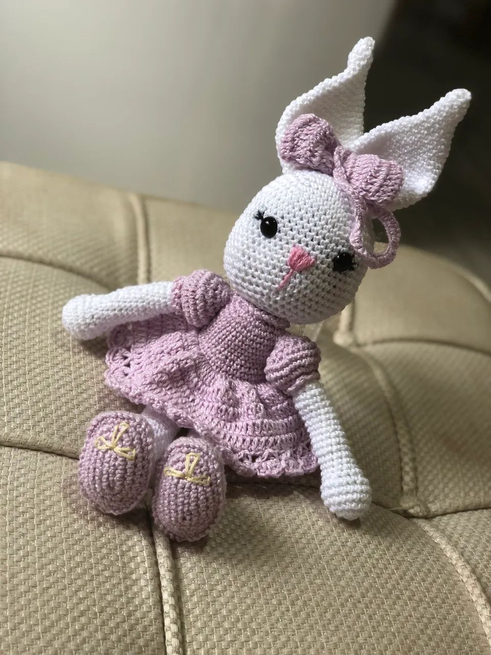 Amigurumi (Hipopótamo e Coelhinha) - Foto 5