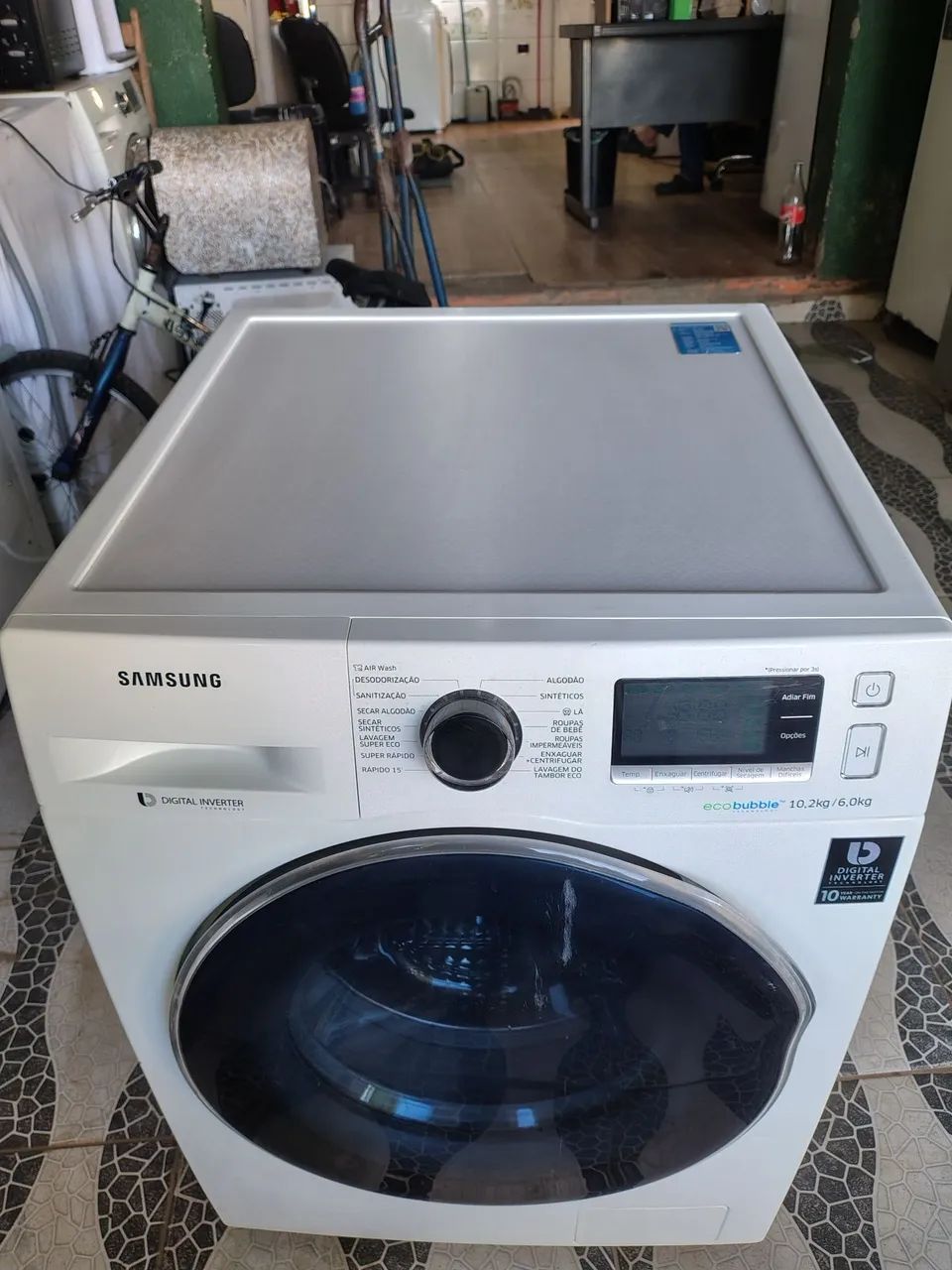 Lava e seca Samsung 10.2 kg 220 volts - Foto 2