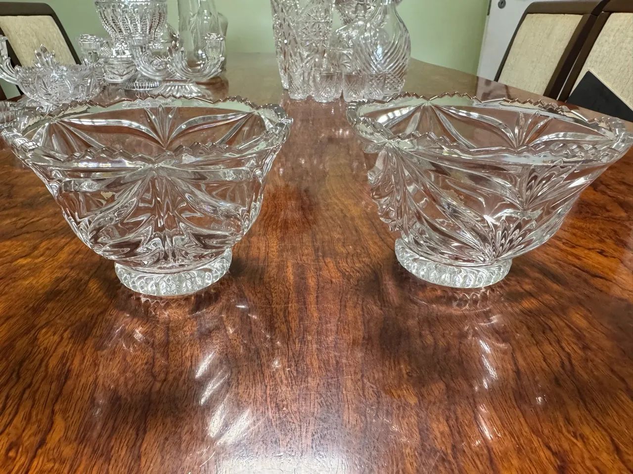 Potes de cristal 