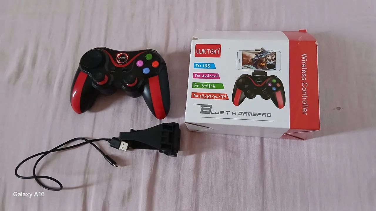 Controle Gamer Bluetooth Compativel Joystick Para Celular