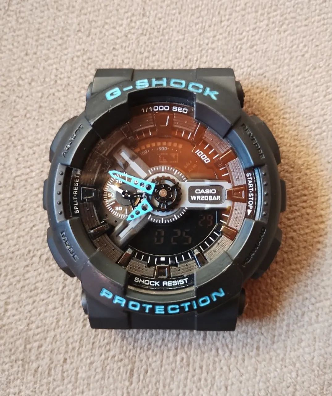 Relógio G-Shock GA-110LN-1ADR (mostrador)