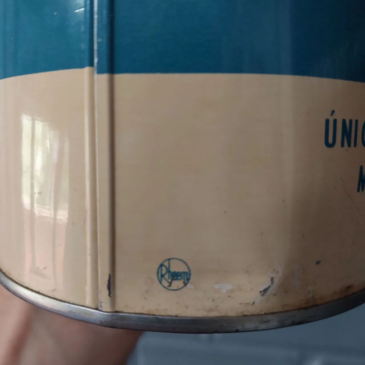 Antiga lata de óleo FoMoCo não Shell Texaco Sunoco Mobil Atlantic Esso Pennzoil  - Foto 5