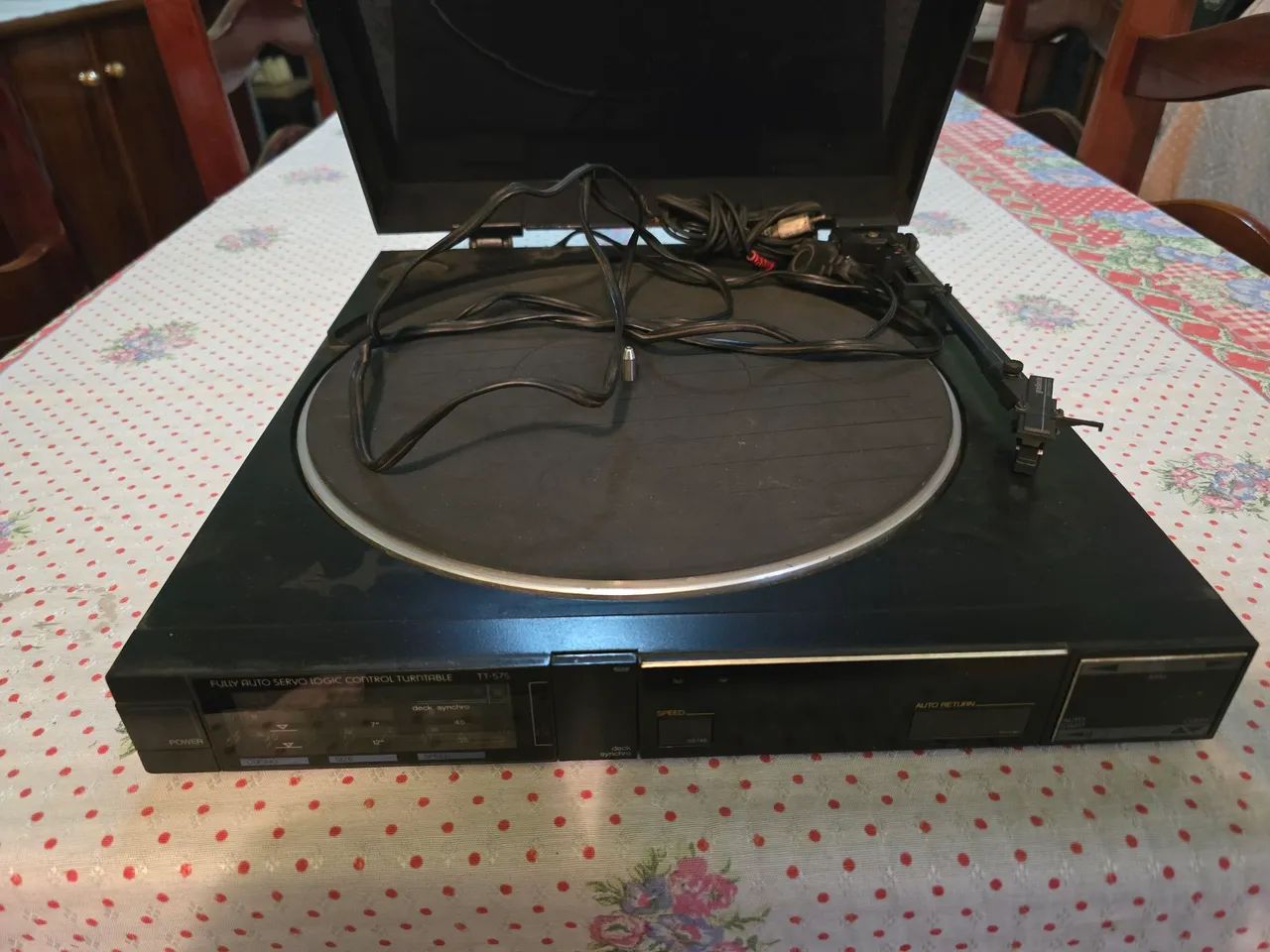 Toca disco gradiente TT-575 no estado para conserto  - Foto 4