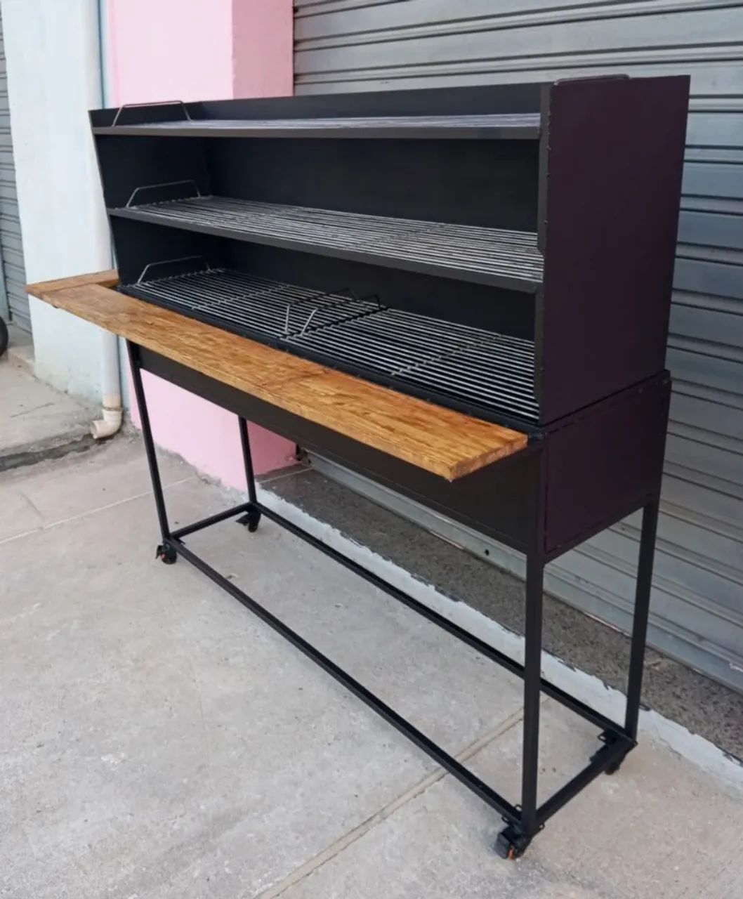 Churrasqueira para espetinho com 1.50 de comprimento 