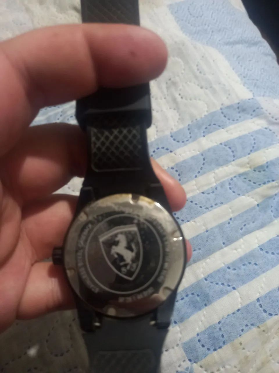 Relógio Ferrari original ótimo estado, sem bateria - Foto 2