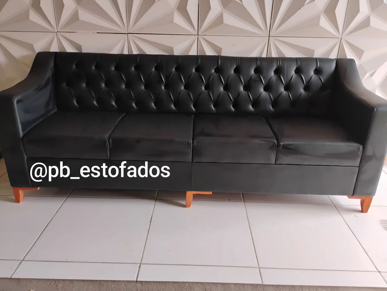 Sofá de Espera para Barbearia 