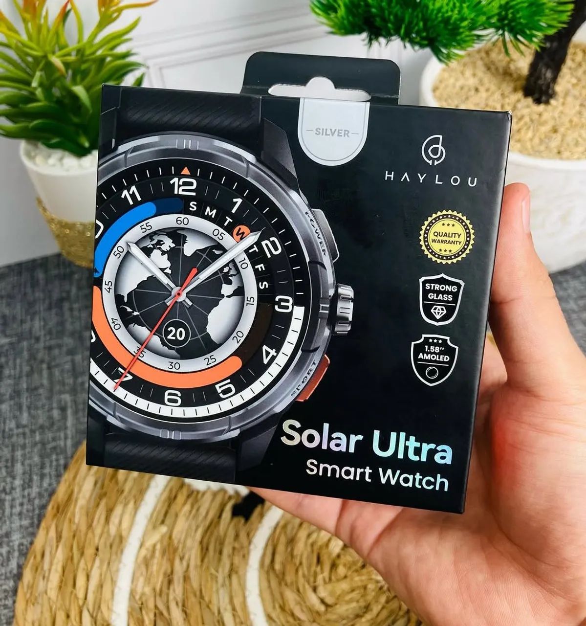 Smartwatch haylou Ultra solar - Foto 5