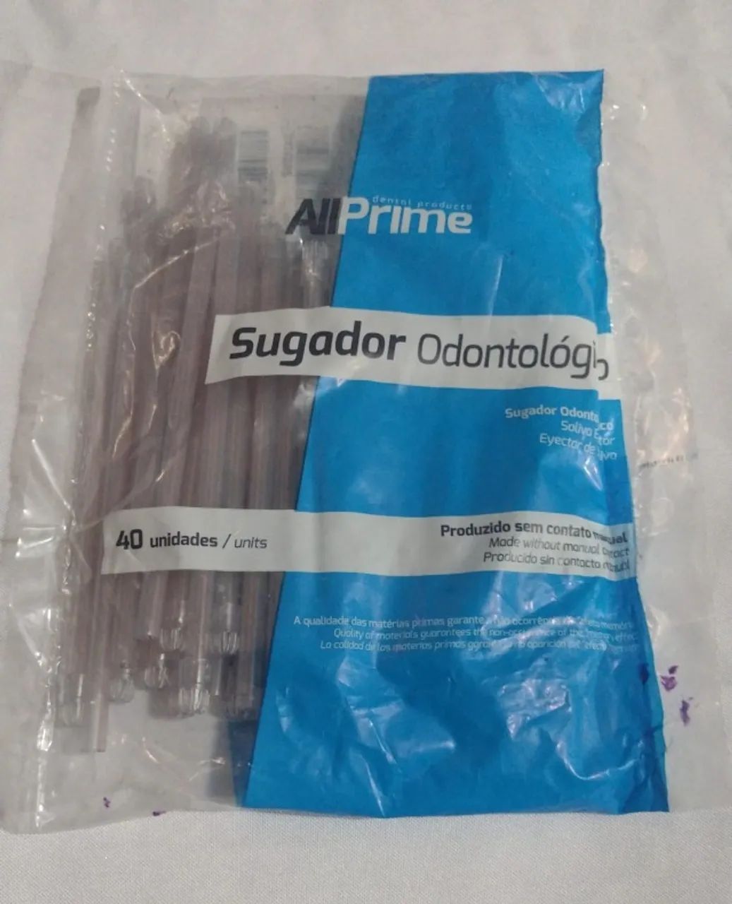Sugadores odontológicos 40 unidades   - Foto 3