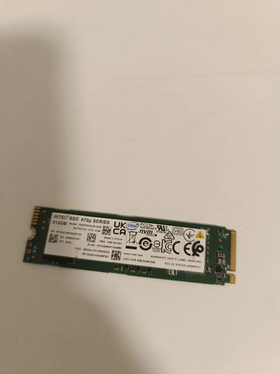 SSD NVME 512 GB 