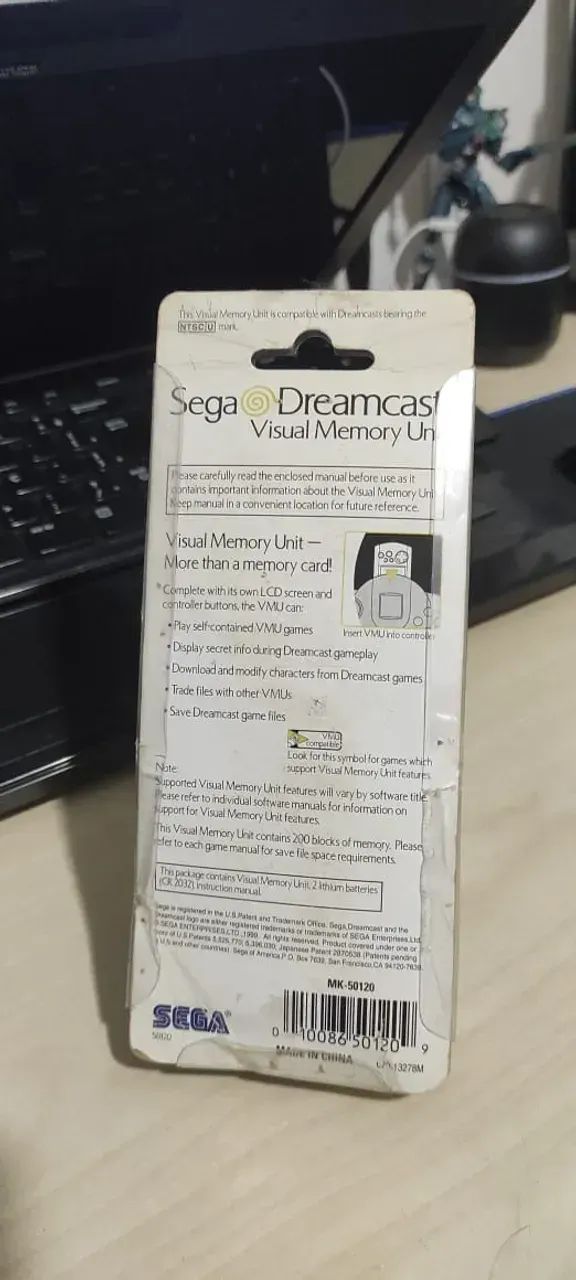 Memory Card VMU original Sega Dreamcast - Foto 2