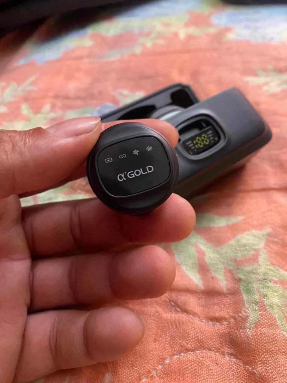 Microfone lapela com imã - Foto 2