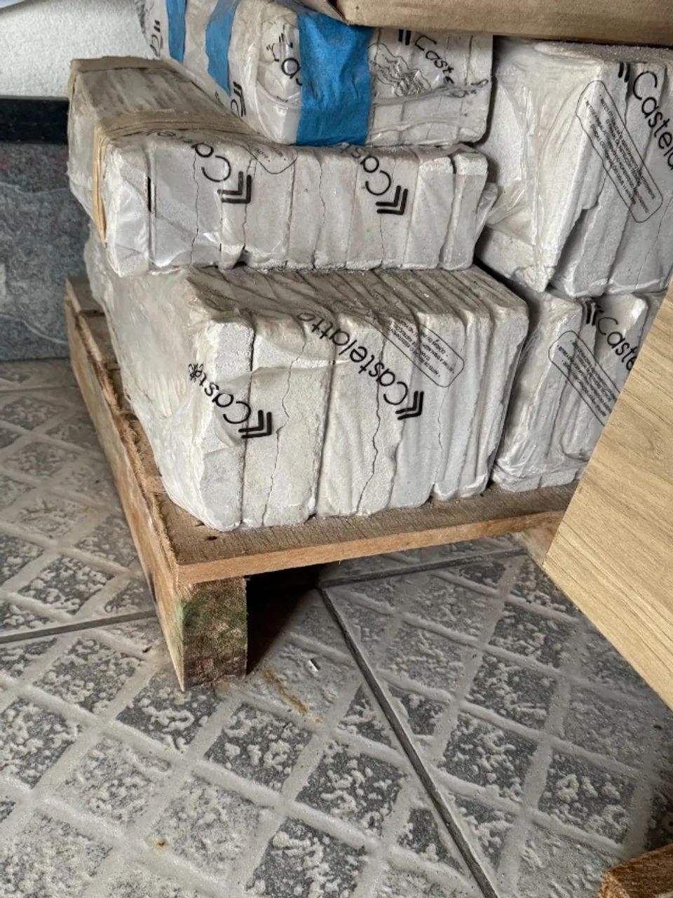 Pedras de Revestimento Ecobrick Stone Marfim Castelatto - Foto 5