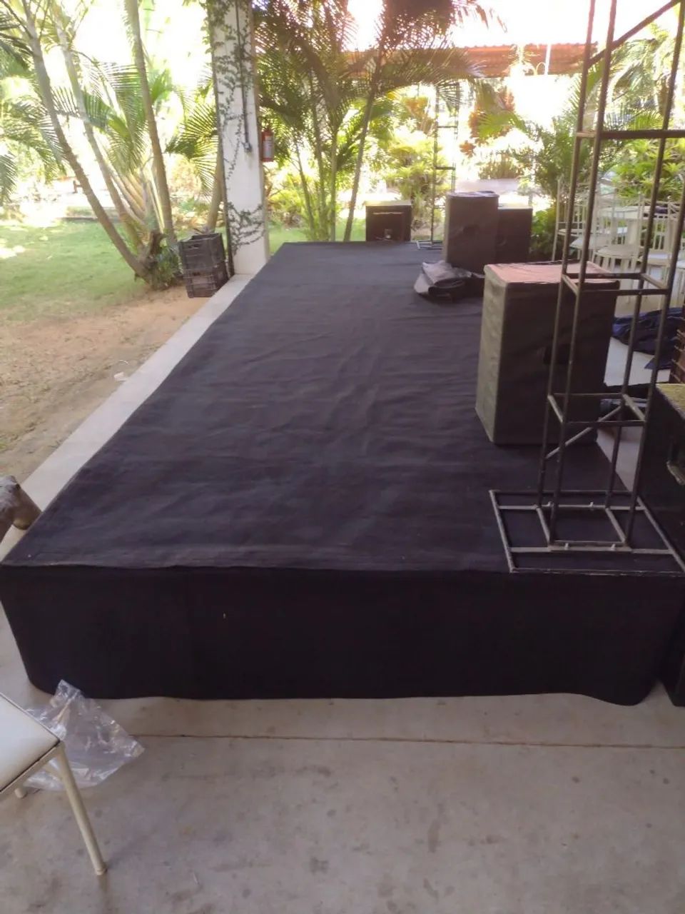 Palco [ tablado ] dj banda  - Foto 2