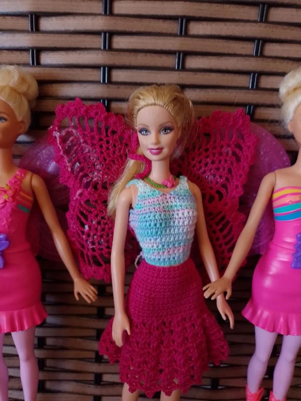 Bonecas Barbies asas borboletas - Foto 3