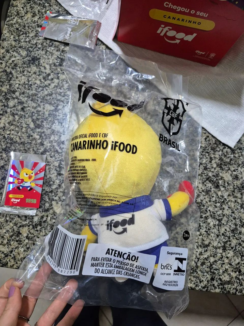 Canarinho Ifood copa 58 - Foto 3