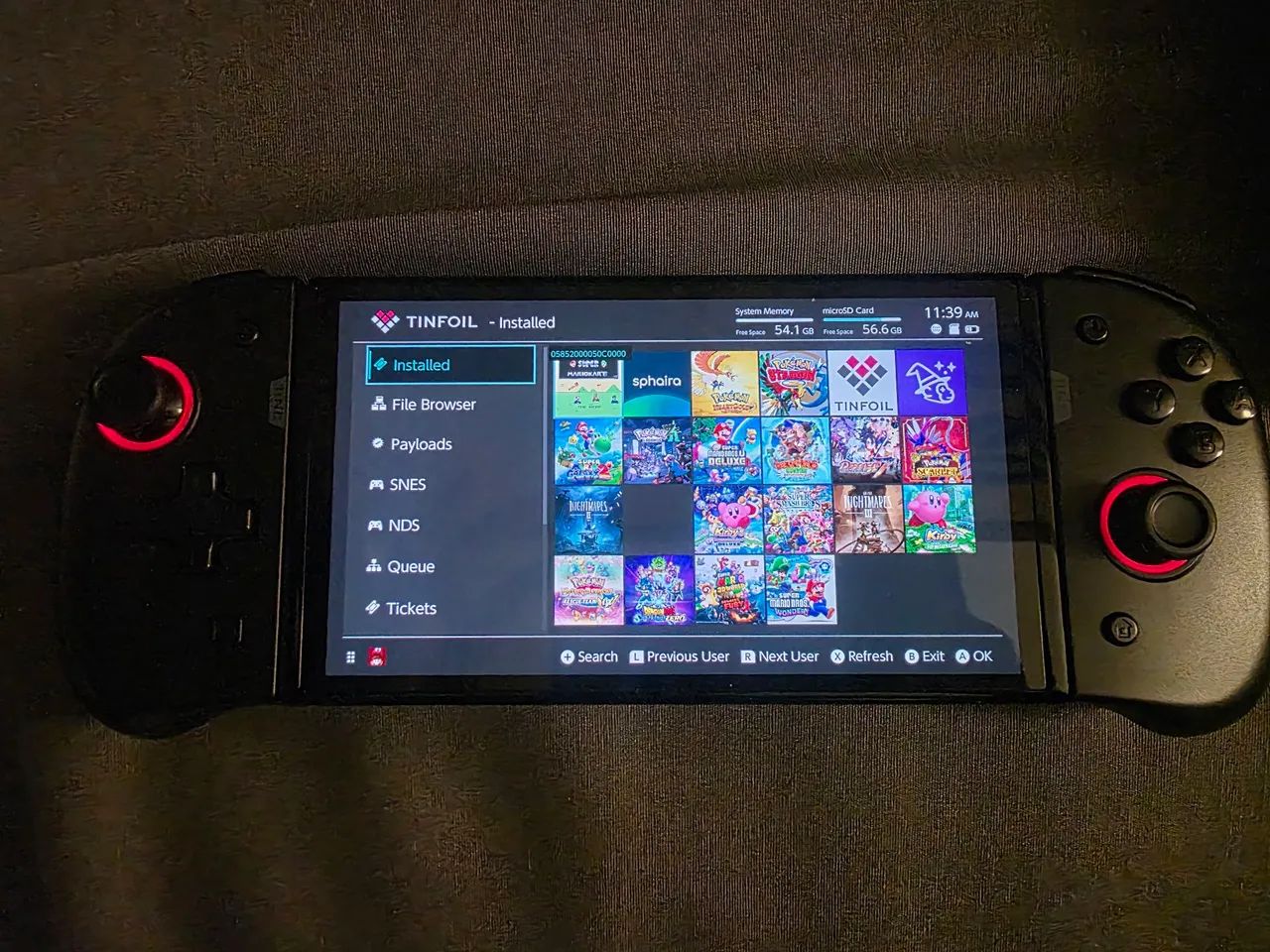 Nintendo Switch OLED Desbloqueado 256gb - Foto 2