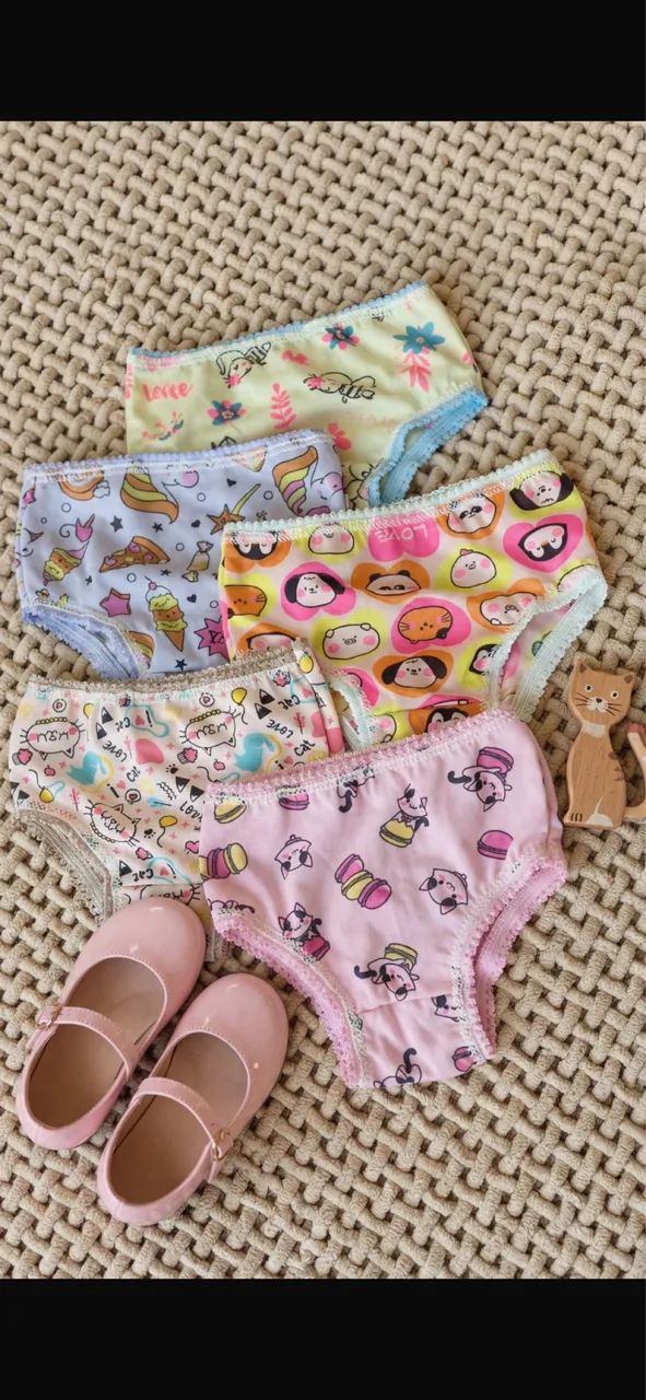Calsinha infantil de algodão  - Foto 3