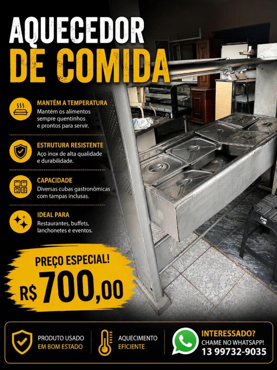 Aquecedor de comida