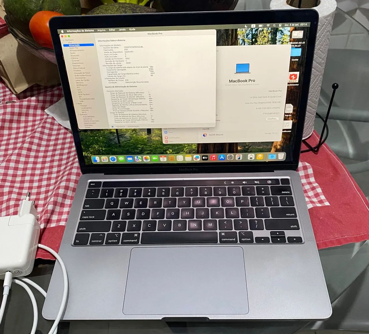 Macbook pro 2020 i5 8gb ram 256gb - Notebooks - Taguatinga Sul