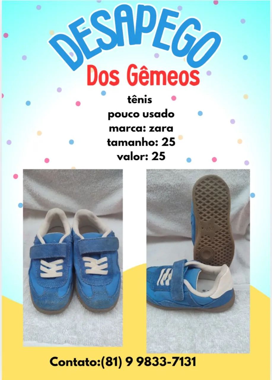 Desapego dos gêmeos 