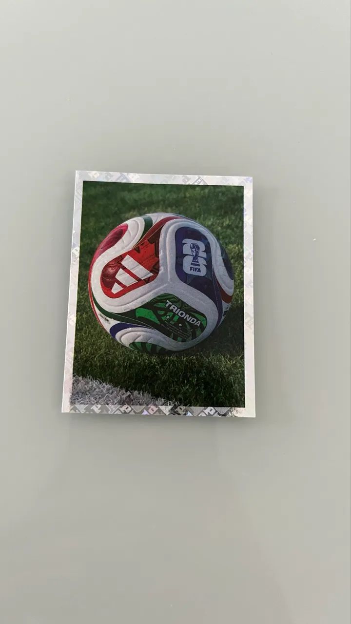 Figurinha FWC 5 Bola Copa do Mundo Panini 2026  - Foto 2