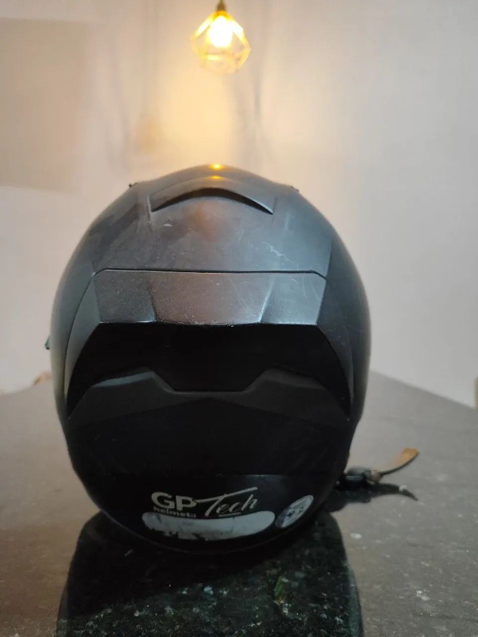 Capacete 58 com óculos de proteção  - Foto 4