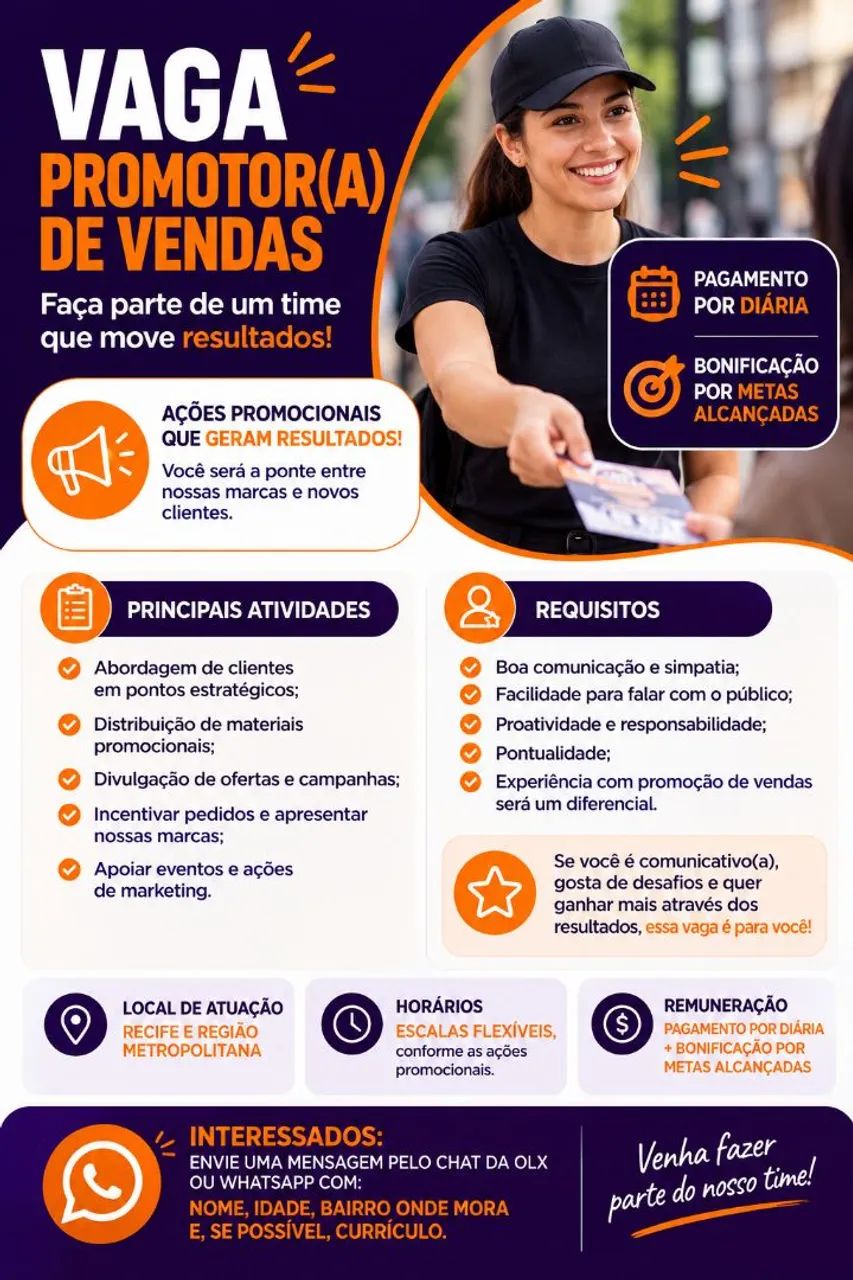 Promotor(a) de Vendas