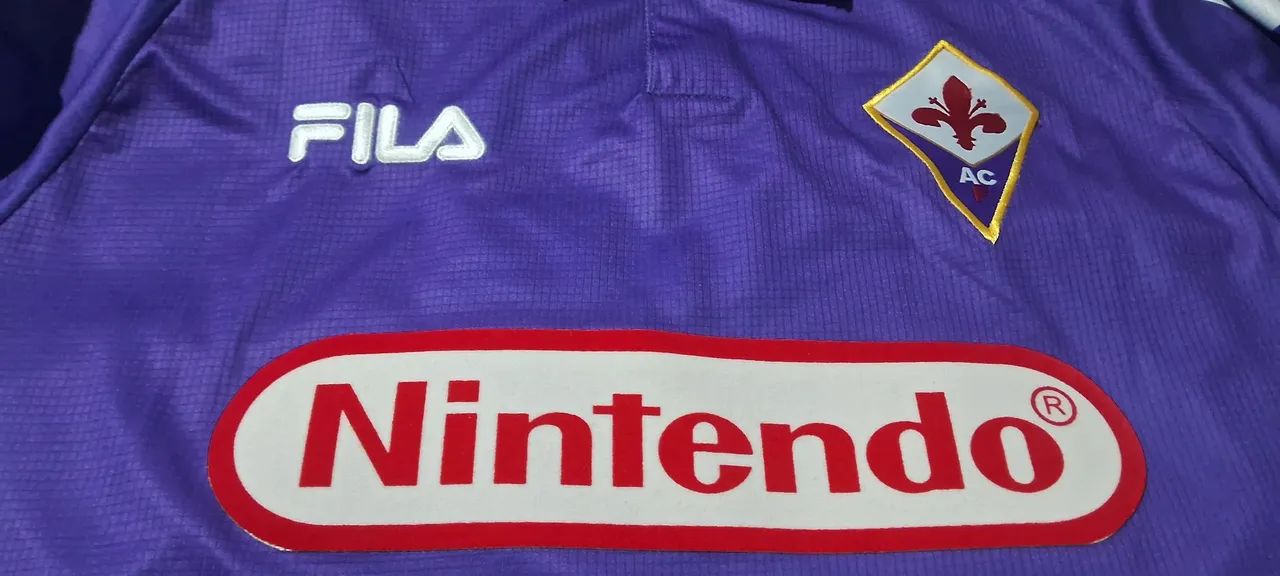 Camisa Fiorentina Nintendo Edmundo  - Foto 3