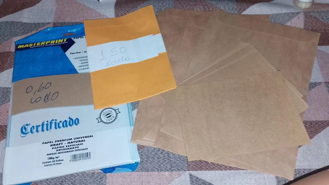 Kit completo contendo seda, papel fotográfico, papel cartao e mais - Foto 2