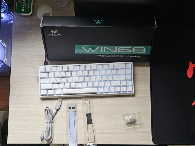 TECLADO WIN68 HE (NOVO) - Foto 2