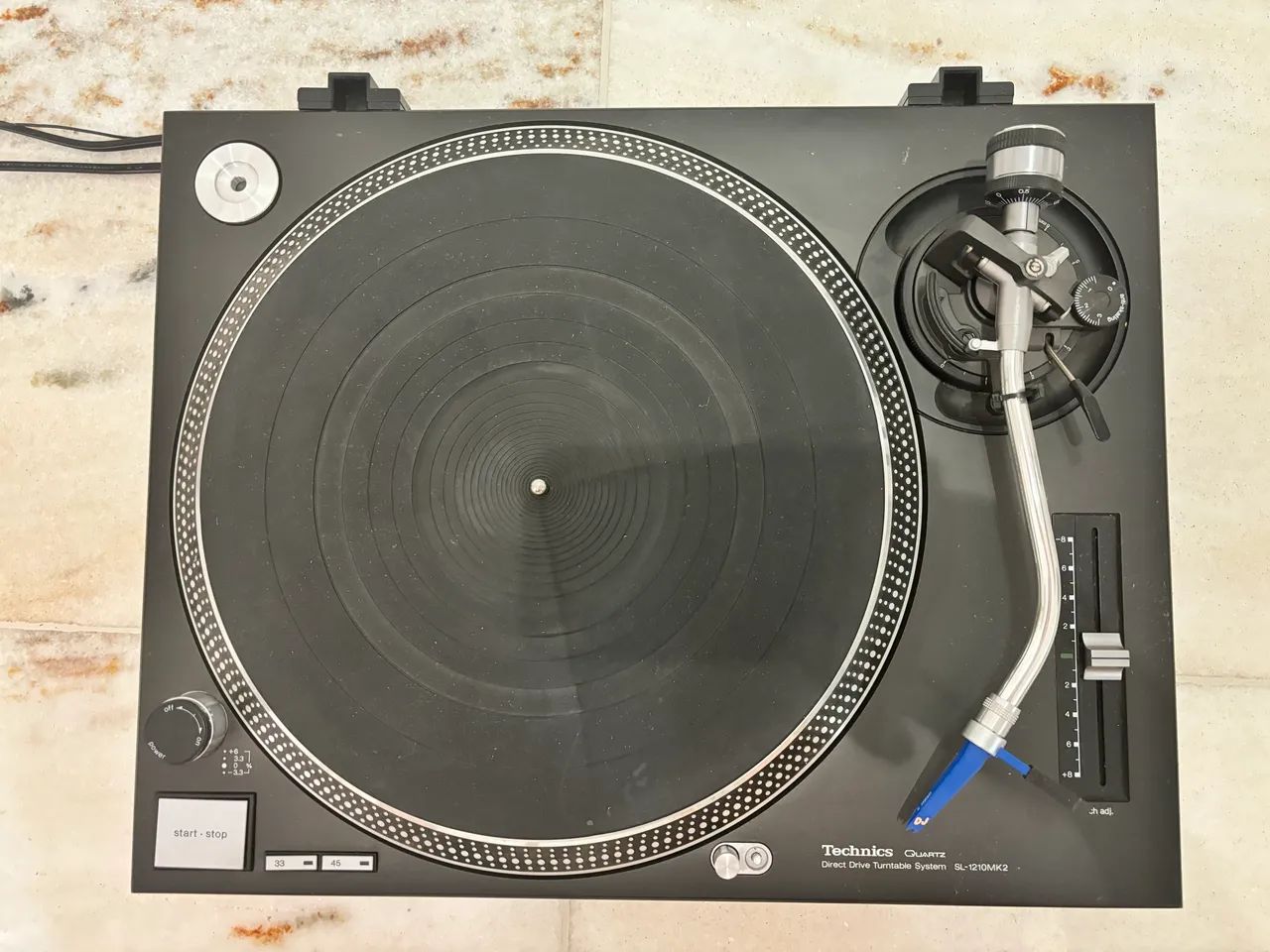 Technics Sl 1210 Mk2 Perfeita, Nunca Restaurada - Aparelhos de Som