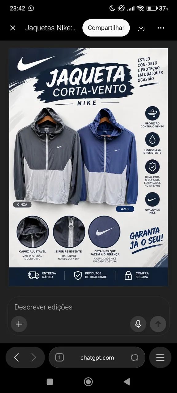 Jaquetas masculina  - Foto 3