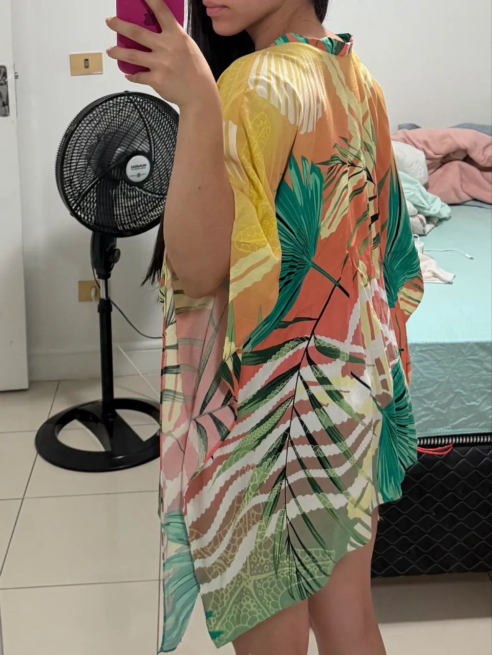 kimono estampado tamanho único  - Foto 2