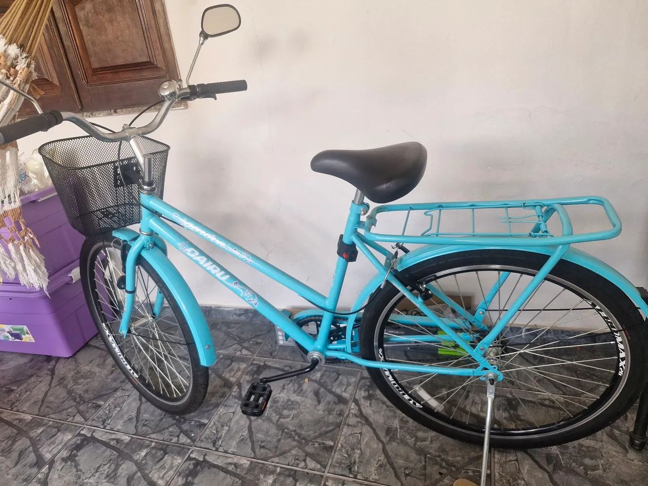 Bicicleta com cesta e garupa - Foto 5