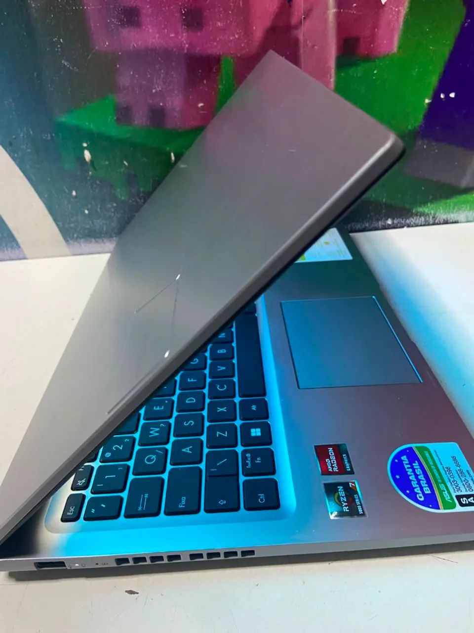 Notebook Ryzen 7 - Com placa de vídeo - 1ano de garantia  - Foto 3
