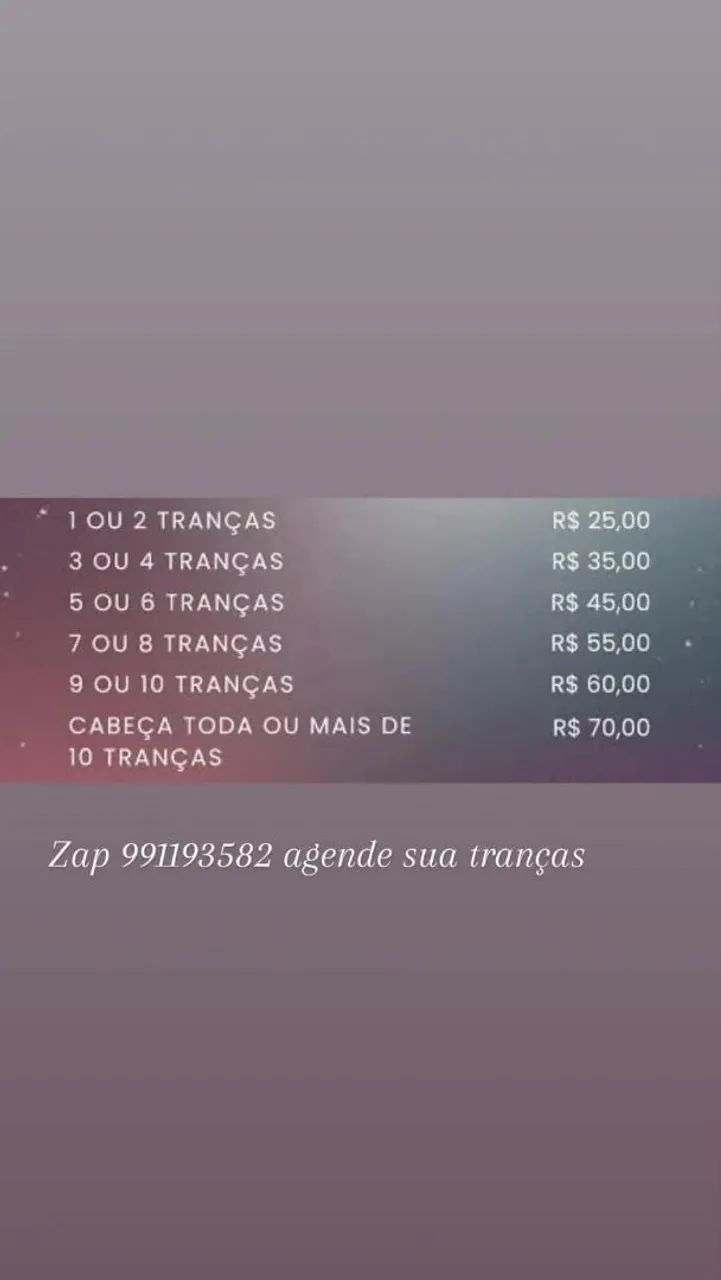 Tranças nago 