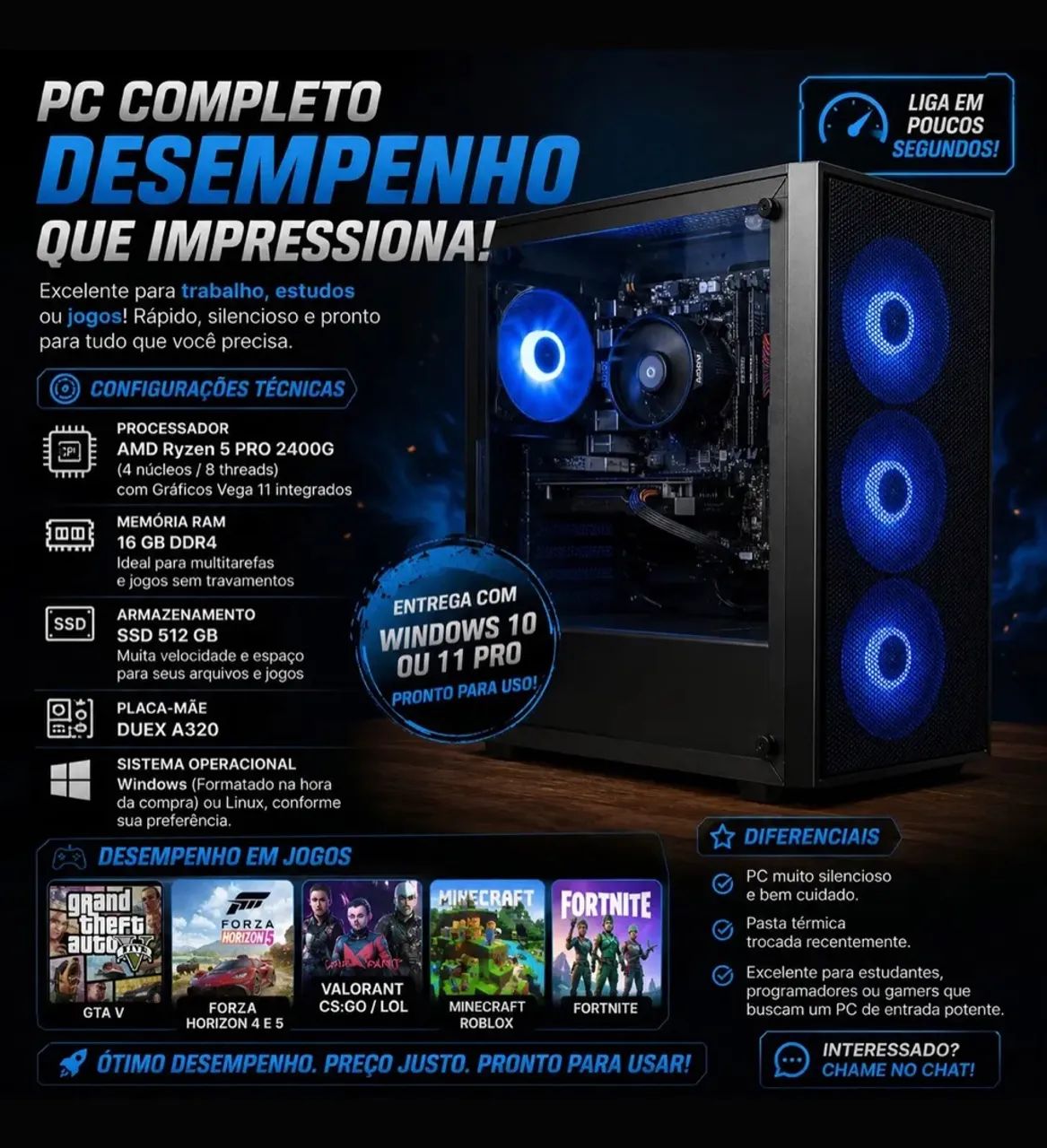 Pc gamer | trabalho - Foto 3
