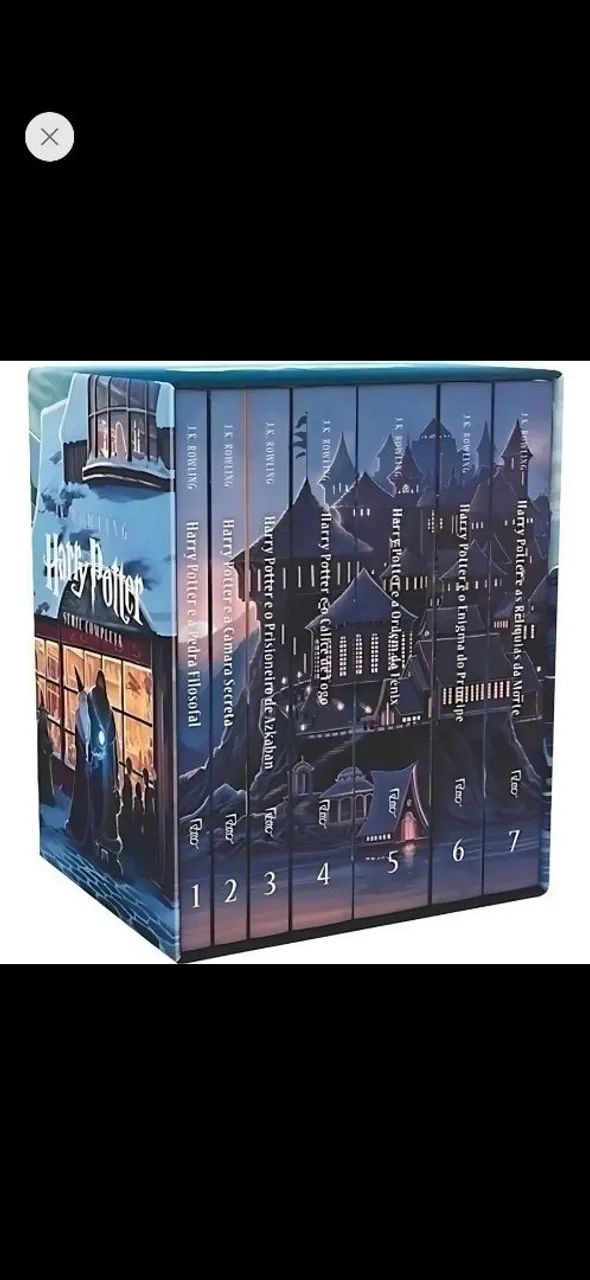 Box completo do Harry Porter!
