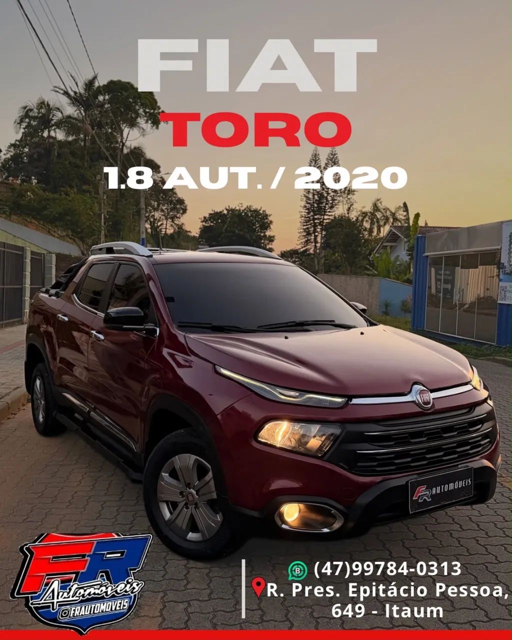 Fiat Toro Toro Freedom 1.8 16V Flex Aut. 2020