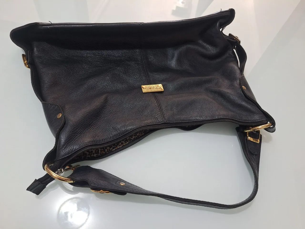 Bolsa couro legítimo  - Foto 2
