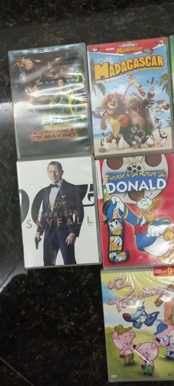 DVDs 5 REAIS CADA  - Foto 2