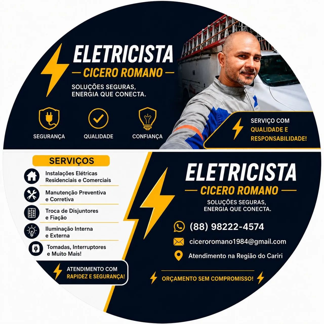 Eletricista - Cicero Romano