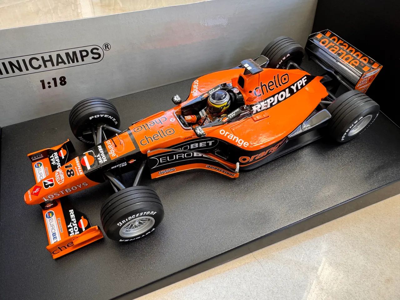 Minichamps 1/18 Arrows 2000  a 21 Pedro de la Rosa